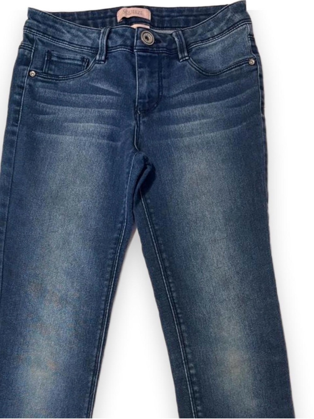 Squeeze Dark Blue Skinny Jeans